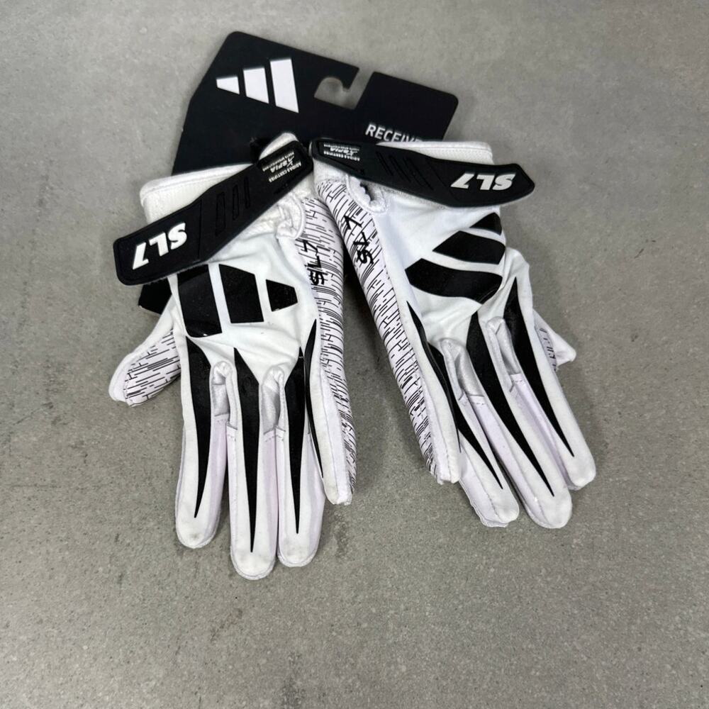 Adidas Youth Football Receiver Gloves Size Small New